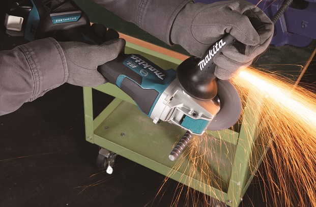 Makita DGA519Z aku úhlová bruska s regulací a X-lock 125mm Li-ion LXT 18V, bez aku Z