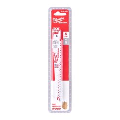Milwaukee plátek do ocasky SAWZALL 150x5T 5 ks 48475035