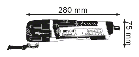 Bosch 0601237001 GOP 30-28 multifunkční pila