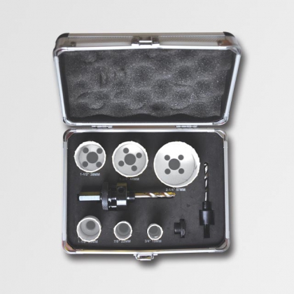 XTline korunkové vrtáky HSS Bi-metal 9 kusů XTline korunkové vrtáky HSS Bi-metal 9 kusů