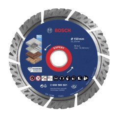 Bosch diamantový kotouč Expert Multi Material 150x22,23x12 mm