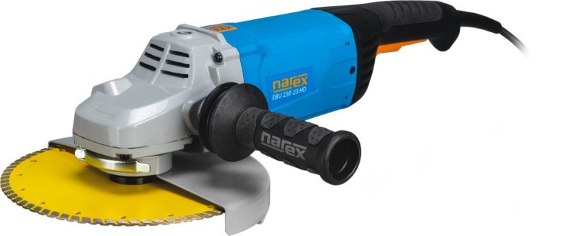 NAREX EBU 230-23 HD úhlová bruska HEAVY DUTY 2300W