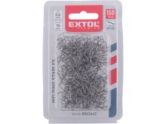 EXTOL PREMIUM 8862642 spony svařovací, 150ks, vlna, ⌀0,6mm, rozteč 15mm