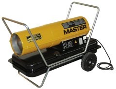 Master B 100 CED mobilní naftové topidlo s přímým spalováním 29 kW