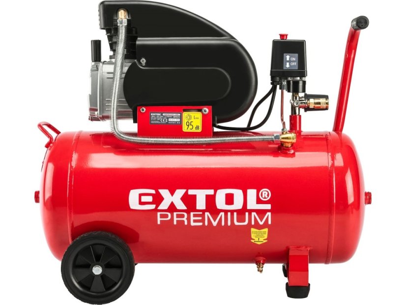 EXTOL PREMIUM 8895315 kompresor olejový, 1800W, 50l