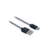 Solight SSC1602 USB-C kabel, USB 2.0 A konektor - USB-C 3.1 konektor, blistr, 2m