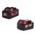 Milwaukee ELVINSETBAT set aku baterií 18V 1x 8 Ah + 1x 5Ah