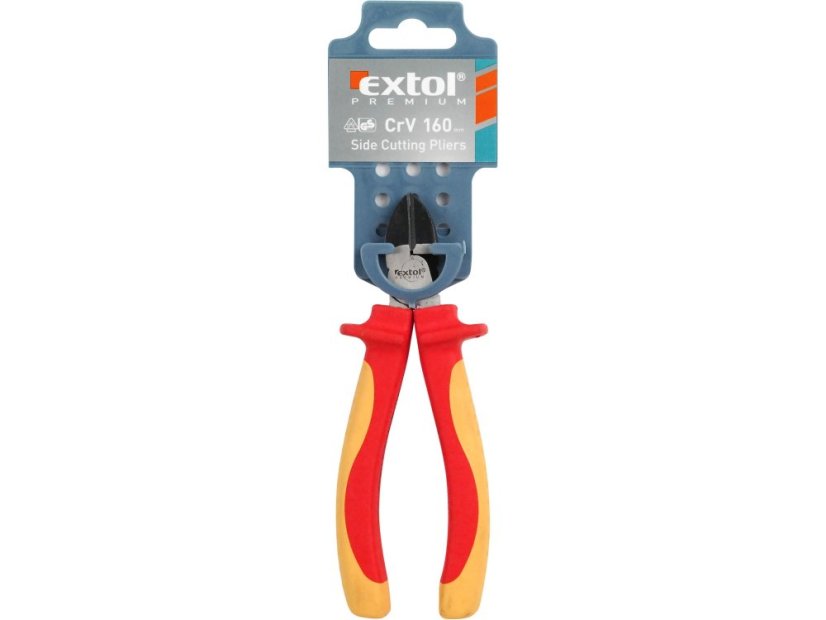 EXTOL PREMIUM 8813173 kleště štípací boční elektrikářské, 160mm, 1000V
