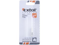 EXTOL PREMIUM 8865127 rychlospojka vzduchová vsuvka pro hadici, 1/4"