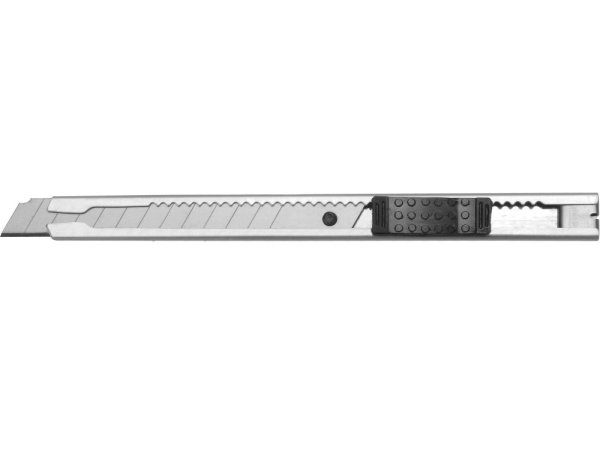 EXTOL CRAFT 80043 nůž ulamovací celokovový nerez, 9mm, Auto-lock
