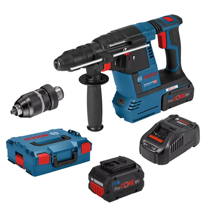 Bosch GBH 18V-26F aku vrtací kladivo SDS plus