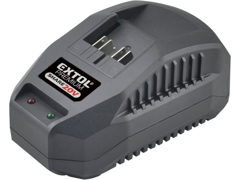 EXTOL PREMIUM 8891893 nabíječka SHARE20V, 2,4A EXTOL PREMIUM 8891893 nabíječka SHARE20V, 2,4A