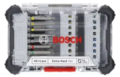 Bosch 2607017732 Sada šroubovacích bitů Extra Hard, 44 + 1 ks