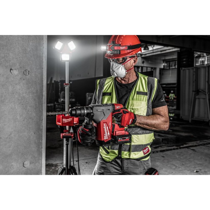 Milwaukee M18 ONEFHPX-0 ONE-KEY™ ak u kombinované 4 režimové kladivo 32 mm SDS-PLUS se sklíčidlem FIXTEC™ bez aku 4933478885