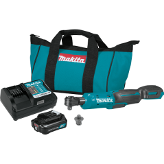 Makita WR100DSA aku ráčnový utahovák Li-ion 12V/2,0 Ah CXT