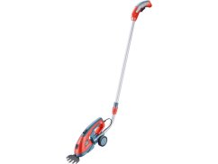 Extol Premium aku nůžky na trávu a živé ploty, s teleskopickou násadou, 7,2V Li-ion, 1,5Ah