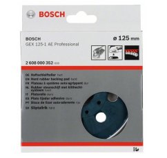 Bosch talíř tvrdý pro excentrickou brusku GEX 125-1 AE, GEX 18V-125 2608000352