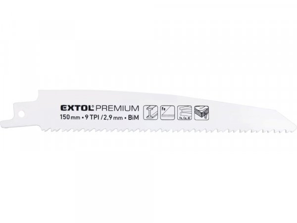 EXTOL PREMIUM 8806203 plátky do pily ocasky 3ks, 150x22x1,6mm, Bi-metal