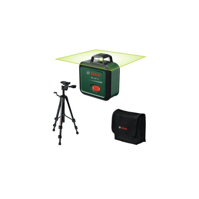 Bosch PLL 360-1G stavební laser + stativ TT120 0603663M01