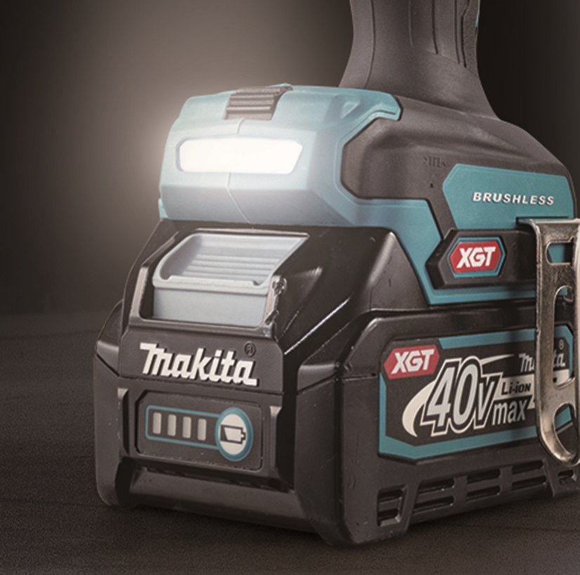 Makita HP003GU201 aku bezuhlíkový příklepový šroubovák Li-ion XGT 40V 2x4Ah Makpac
