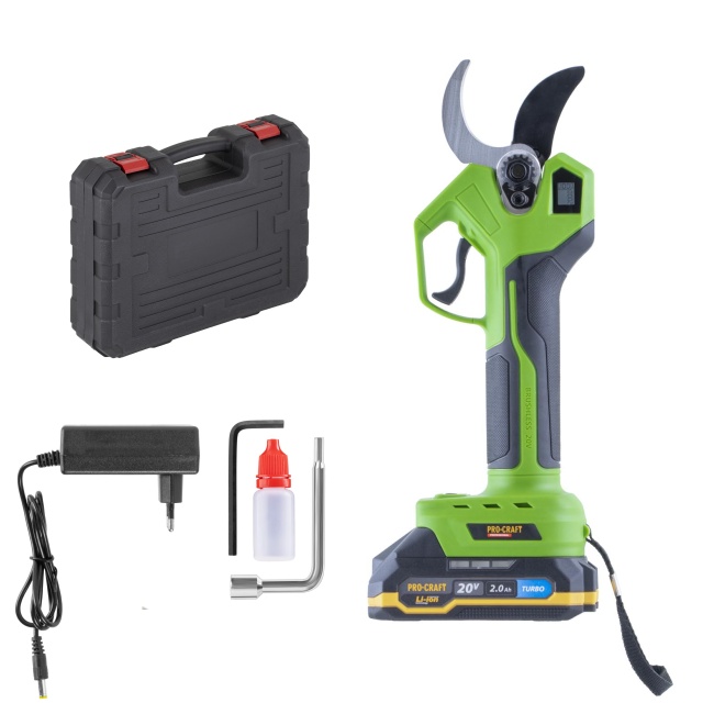 Procraft ES32Li aku nůžky na větve 20 V 1x2Ah