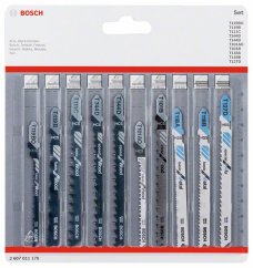 Bosch 2607011170 pilové plátky Wood+Metal 10ks