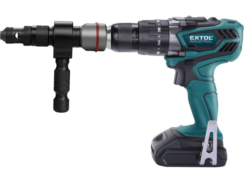 Fortum nástavec nýtovací na vrtačku T, pro trhací nýty 2,4-6,4mm, CrMoV