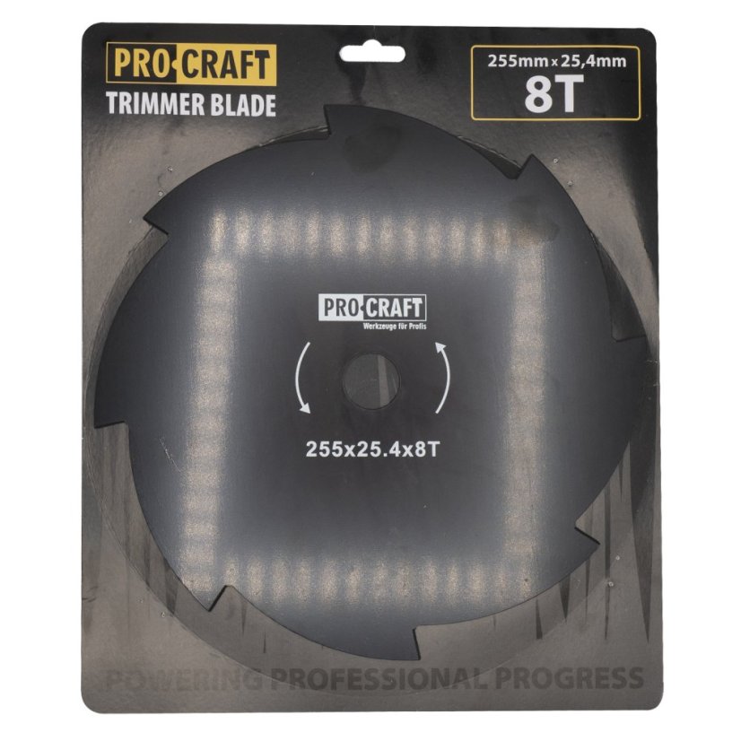 Procraft H-8T nůž kotouč do křovinořezu 255x25.4mm 8Z