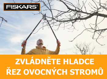Zvládněte hladce řez ovocných stromů s nářadím FISKARS