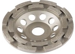 Makita D-80606 kotouč brusný diamantový dvouřadý 125x22.23mm