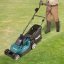 Makita DLM382+DUR193 aku set aku sekačka a aku vyžínač Li-ion 2x18V LXT 2x5Ah