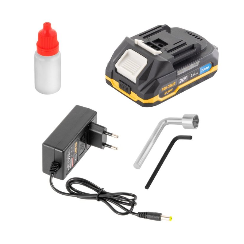 Procraft SPKA32Li/ES25Li sada aku ruční pilka PKA32Li a nůžky na větve ES25Li 20V 1x4Ah 1x2Ah