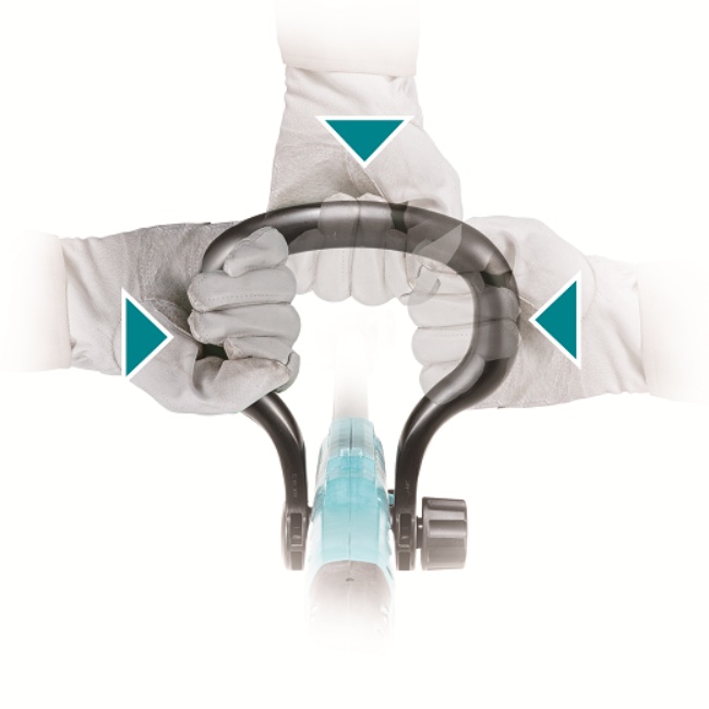 Makita DLM382+DUR193 aku set aku sekačka a aku vyžínač Li-ion 2x18V LXT 2x5Ah