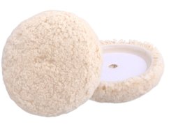 EXTOL PREMIUM 8804575 kotouč leštící vlněný, T240, ?190mm, 4ply 100% vlna, suchý zip ?150mm