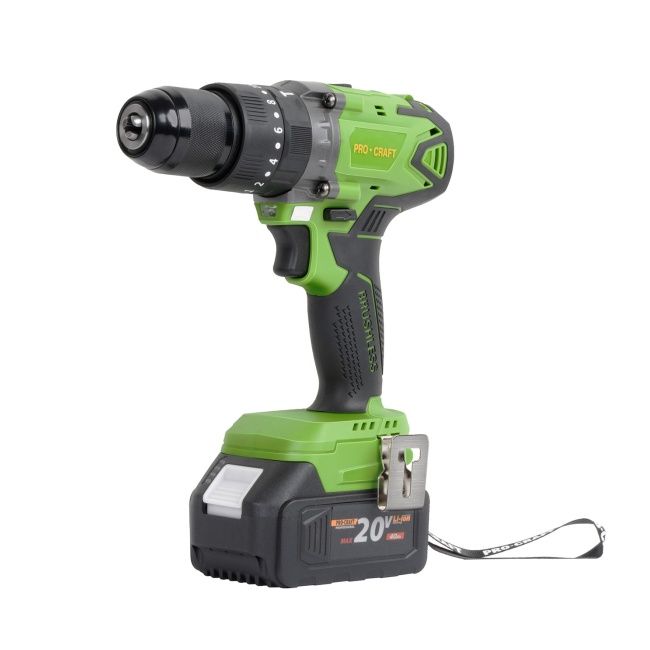 Procraft PA18BL bezuhlíkový aku vrtací šroubovák
