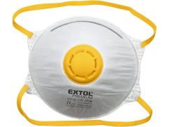 EXTOL PREMIUM 8856724 respirátory sada 5ks s výdechovým ventilem, třída FFP2 NR, tvarované