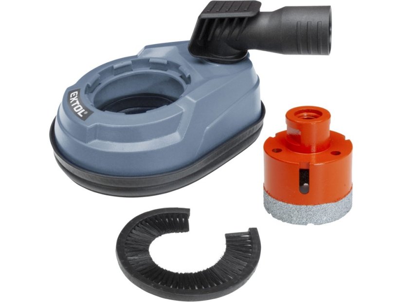 EXTOL PREMIUM 8807009 lapač prachu přísavný, pro vrtání do max O 68mm