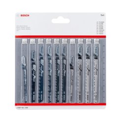 Bosch 10 dílná sada pilových plátků Wood 2607011169