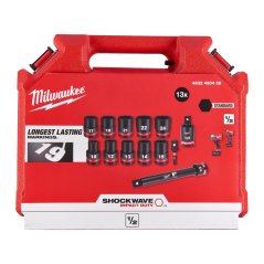 Milwaukee ½" SHOCKWAVE™ IMPACT DUTY sada průmyslových hlavic 13 ks 4932480456