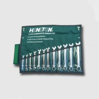 HONITON HDCW1512SE  sada ráčnových klíčů pevných 12-ti hranných, matných, 12dílů 8-19mm