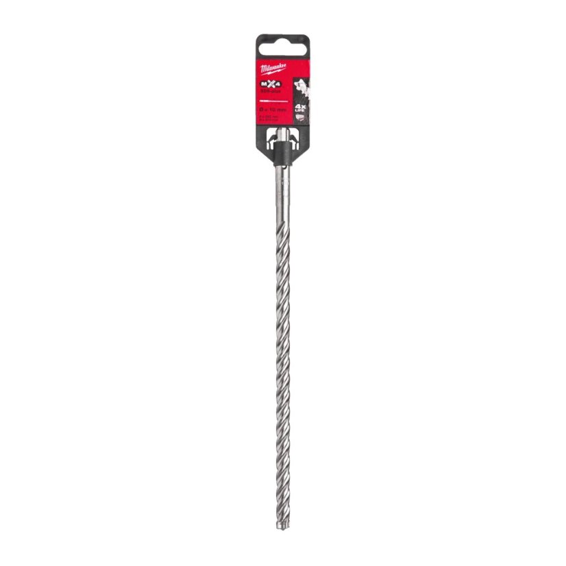 Milwaukee 10x200x265mm vrták SDS-Plus čtyřbřit MX4 4932352028