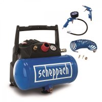 Scheppach HC 06 bezolejový kompresor 6l