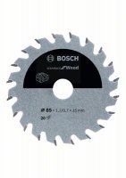 Bosch 2608837666 pilový kotouč Standard for Wood 85x15x1,1/0,7, T20