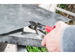 FORTUM 4770900 nůžky na plech převodové, 255mm, levé, CrMoV