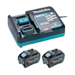 Makita 1911V6-0 sada Li-ion XGT 40V 2xBL4050F+1xDC40RA