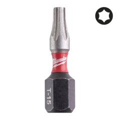 Milwaukee šroubovací bity TX15x25mm Shockwave 25ks 4932430873