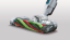 Makita CL004GZ aku vysavač s cyklónovou filtrací a el. kartáčem Li-ion XGT 40V,bez aku Z