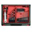 Metabo 600080710 PowerMaxx BS Basic Set aku vrtací šroubovák 12V 2x2Ah + 41 dílna sada vrtáků a bitů