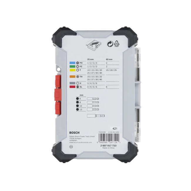 Bosch sada šroubovacích bitů Extra Hard, 43 ks + Termohrnek 061599767L