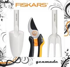 Fiskars 8001024 bílá dárková sada Solid